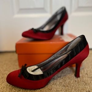 Red & Black Heels